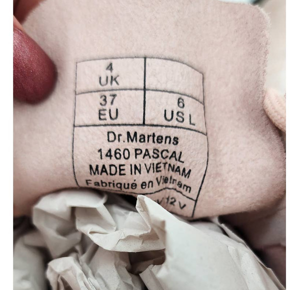 Dr. Martens 1460 Pascal Tie-Dye Suede Boot Size US 6 EU 37 - Picture 11 of 11